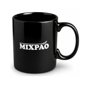 Caneca Reta 200 ml Preta